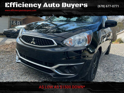 2019 Mitsubishi Mirage for sale at Efficiency Auto Buyers in Milton GA