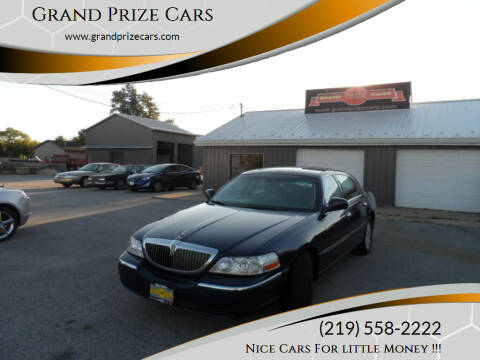 2007 Lincoln Town Car for sale at Grand Prize Cars in Cedar Lake IN