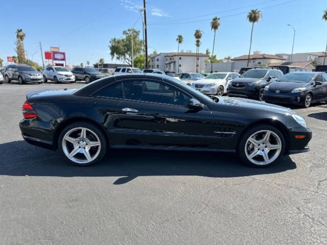 Used 2009 Mercedes-Benz SL-Class SL550 with VIN WDBSK71F29F156371 for sale in Mesa, AZ