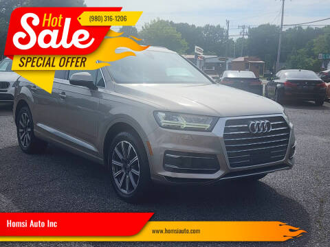 2017 Audi Q7 for sale at Homsi Auto Inc in Kannapolis NC