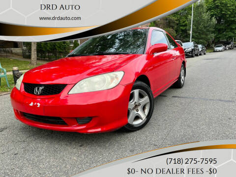 2004 Honda Civic for sale at DRD Auto in Brooklyn NY