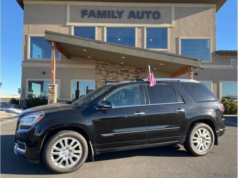 2016 GMC Acadia for sale at Moses Lake Family Auto Center in Moses Lake WA