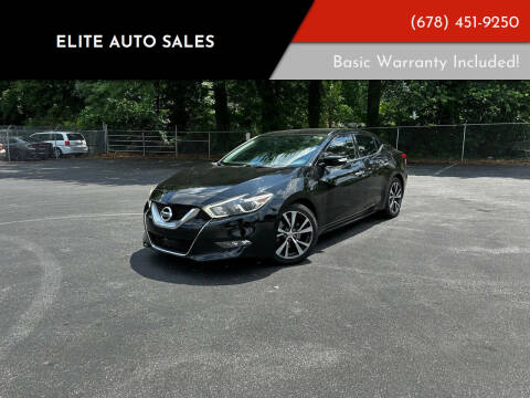 2017 Nissan Maxima for sale at Elite Auto Sales in Stone Mountain GA