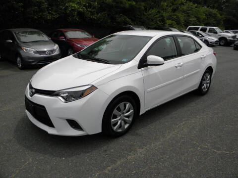 2015 Toyota Corolla for sale at Dream Auto Group in Dumfries VA