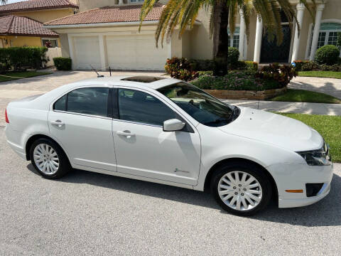 2012 Ford Fusion Hybrid for sale at Exceed Auto Brokers in Lighthouse Point FL