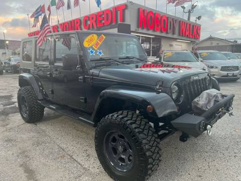 2007 Jeep Wrangler Unlimited for sale at Giant Auto Mart in Houston TX