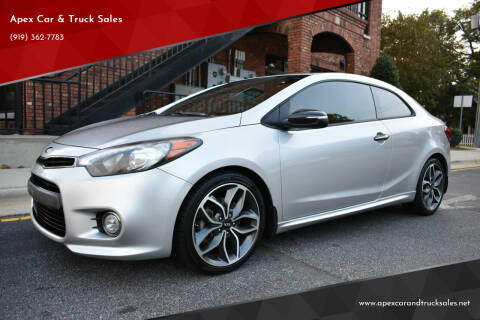 2015 Kia Forte Koup for sale at Apex Car & Truck Sales in Apex NC