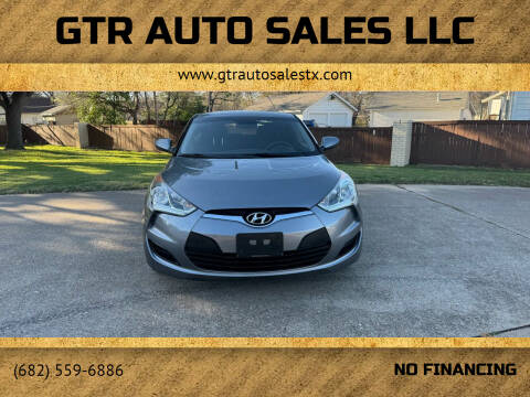 2016 Hyundai Veloster for sale at GTR Auto Sales LLC in Haltom City TX