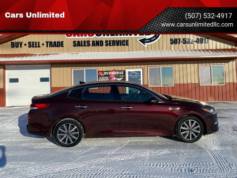 2019 Kia Optima for sale at Cars Unlimited in Marshall MN
