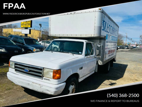 1990 Ford F-350 for sale at FPAA in Fredericksburg VA