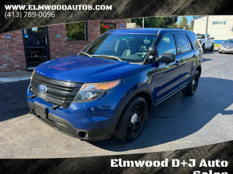 2013 Ford Explorer for sale at Elmwood D+J Auto Sales in Agawam MA