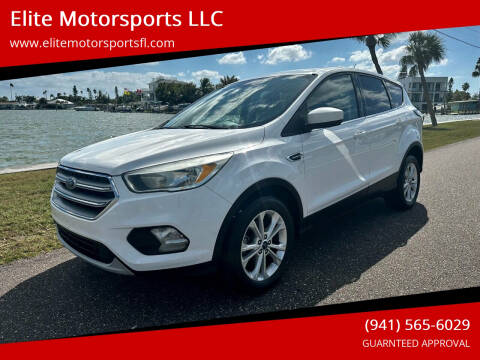 2017 Ford Escape for sale at Elite Motorsports LLC in Saint Petersburg FL