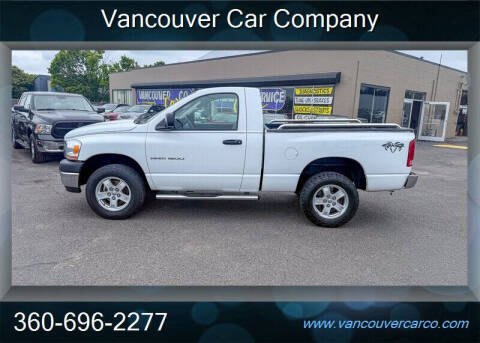 2006 Dodge Ram 1500 for sale at Vancouver Car Co in Vancouver WA