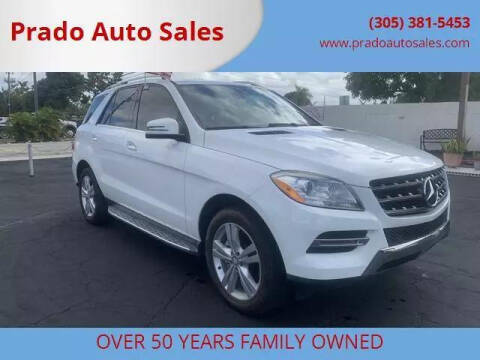 2015 Mercedes-Benz M-Class for sale at Prado Auto Sales in Miami FL