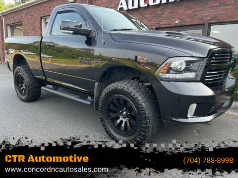 2016 RAM 1500 for sale at CTR Automotive in Concord NC