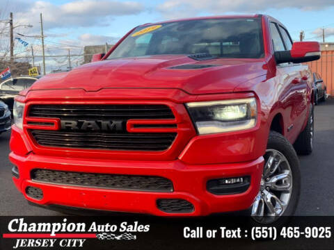 2019 RAM 1500 for sale at CHAMPION AUTO SALES OF JERSEY CITY in Jersey City NJ