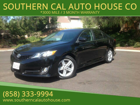 2014 Toyota Camry for sale at SOUTHERN CAL AUTO HOUSE CO in San Diego CA