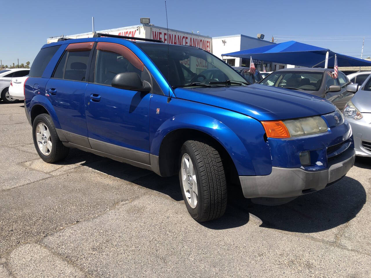 Blue 2004 Saturn Vue Base AWD 4dr SUV V6 2