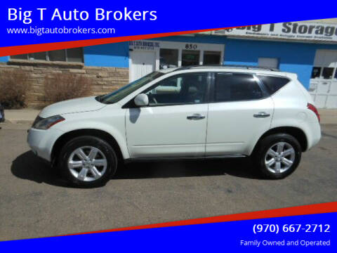 2007 Nissan Murano for sale at Big T Auto Brokers in Loveland CO