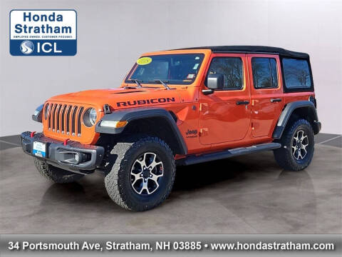 2018 Jeep Wrangler Unlimited for sale at 1 North Preowned in Danvers MA