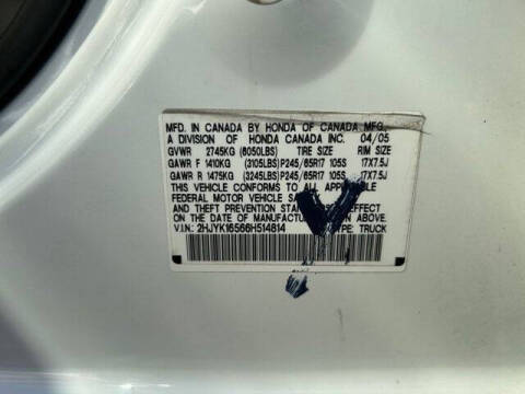 2006 Honda Ridgeline RTL