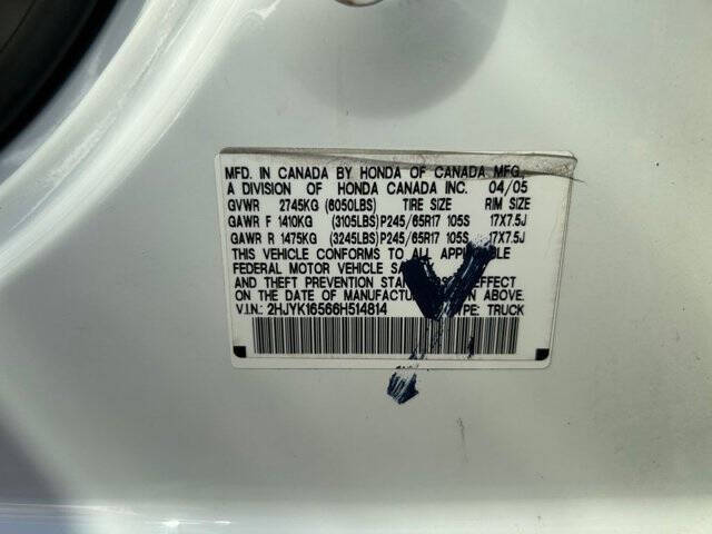 2006 Honda Ridgeline RTL