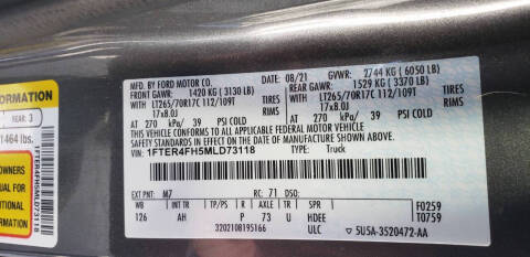 2021 Ford Ranger XLT