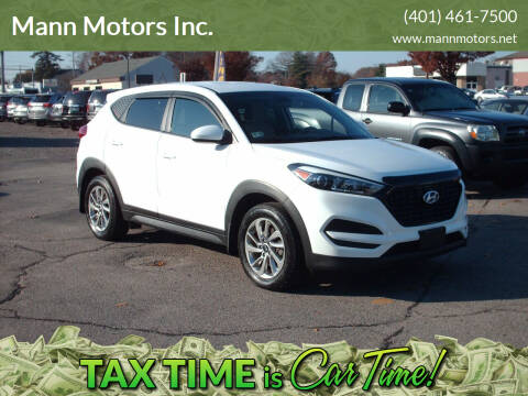 2018 Hyundai Tucson for sale at Mann Motors Inc. in Warwick RI