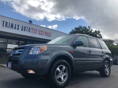 2007 Honda Pilot for sale at Trimax Auto Group in Norfolk VA