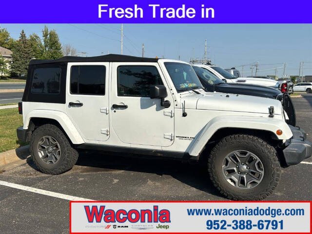 2016 Jeep Wrangler Unlimited for sale at Victoria Auto Sales in Victoria, MN