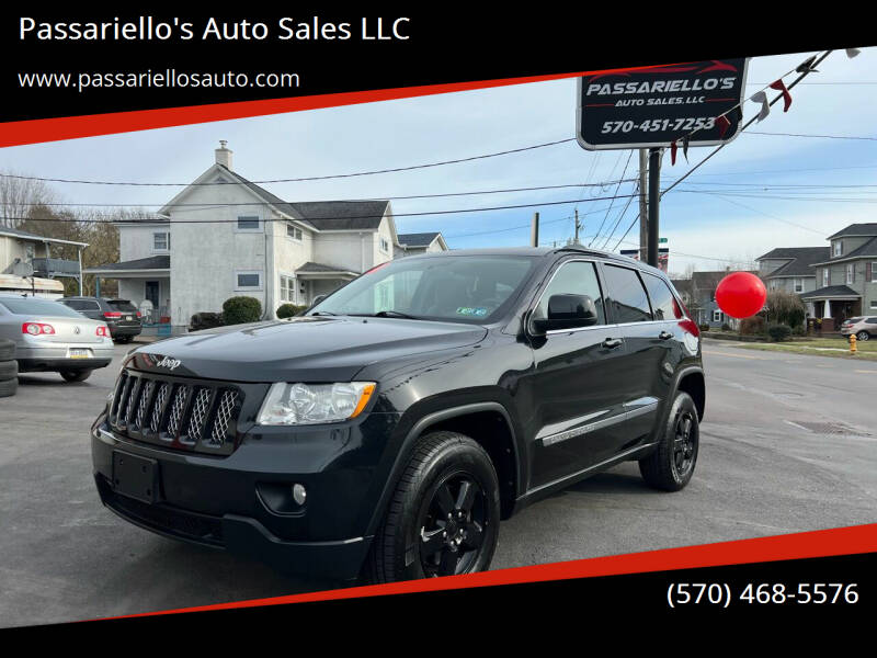 2012 Jeep Grand Cherokee for sale at Passariello's Auto Sales LLC in Old Forge PA