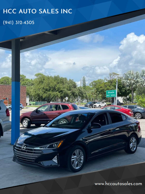 2019 Hyundai Elantra for sale at HCC AUTO SALES INC in Sarasota FL