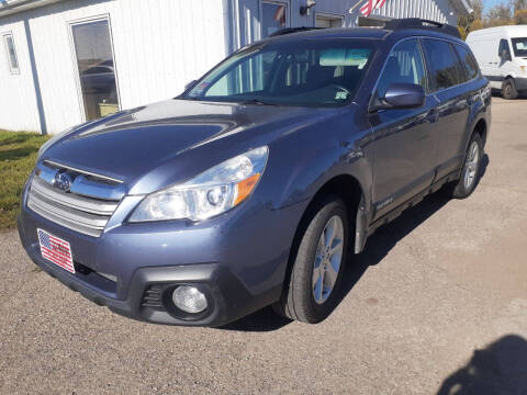 2013 Subaru Outback for sale at L & J Motors in Mandan ND