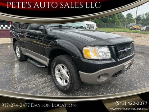 2003 Ford Explorer Sport for sale at PETE'S AUTO SALES LLC - Dayton in Dayton OH