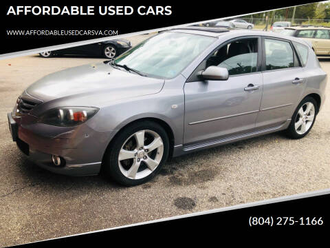 2004 Mazda MAZDA3 for sale at AFFORDABLE USED CARS in North Chesterfield VA