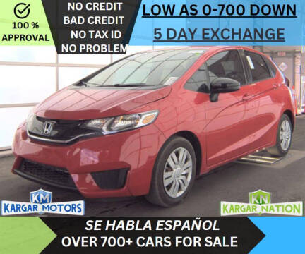 2016 Honda Fit for sale at Kargar Motors of Manassas in Manassas VA