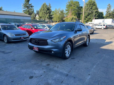2012 Infiniti FX35 for sale at Apex Motors Inc. in Tacoma WA