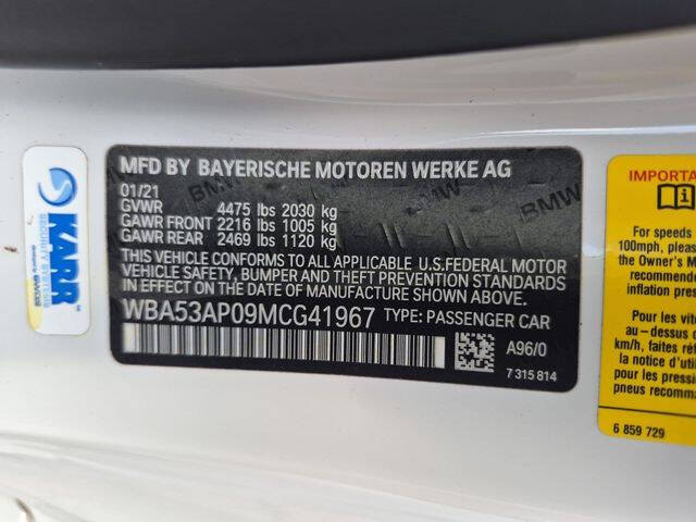 2021 BMW 4 Series 430i