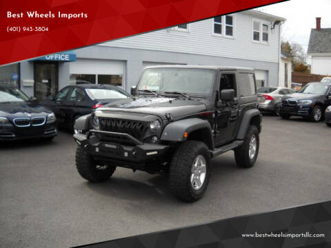 2014 Jeep Wrangler for sale at Best Wheels Imports in Johnston RI