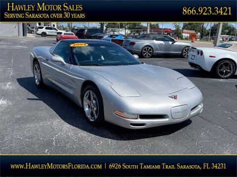 2004 Chevrolet Corvette for sale at Hawley Motor Sales in Sarasota FL