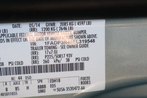 2014 Ford Focus Electric