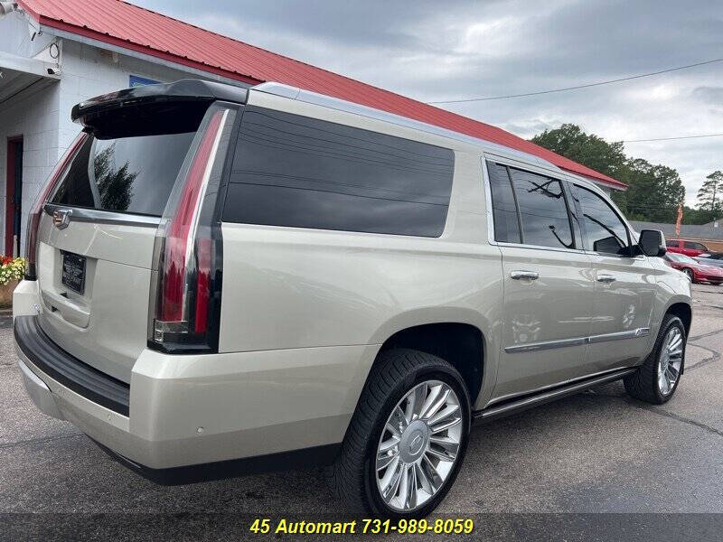 2017 Cadillac Escalade ESV Platinum