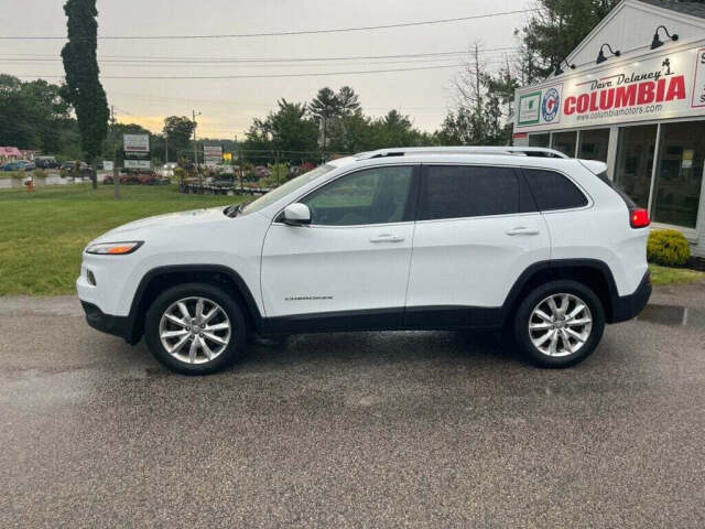 2015 Jeep Cherokee for sale at Dave Delaney's Columbia in Hanover, MA