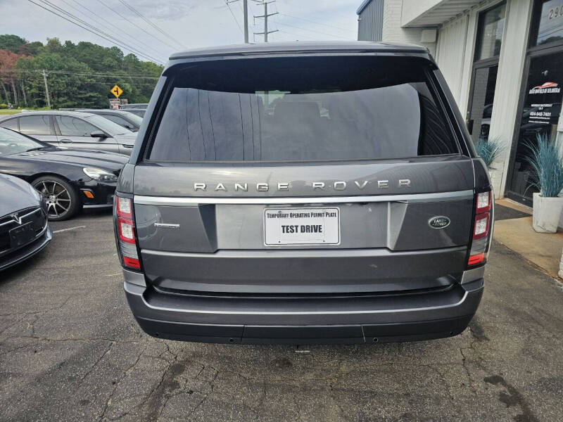 2015 Land Rover Range Rover Supercharged LWB