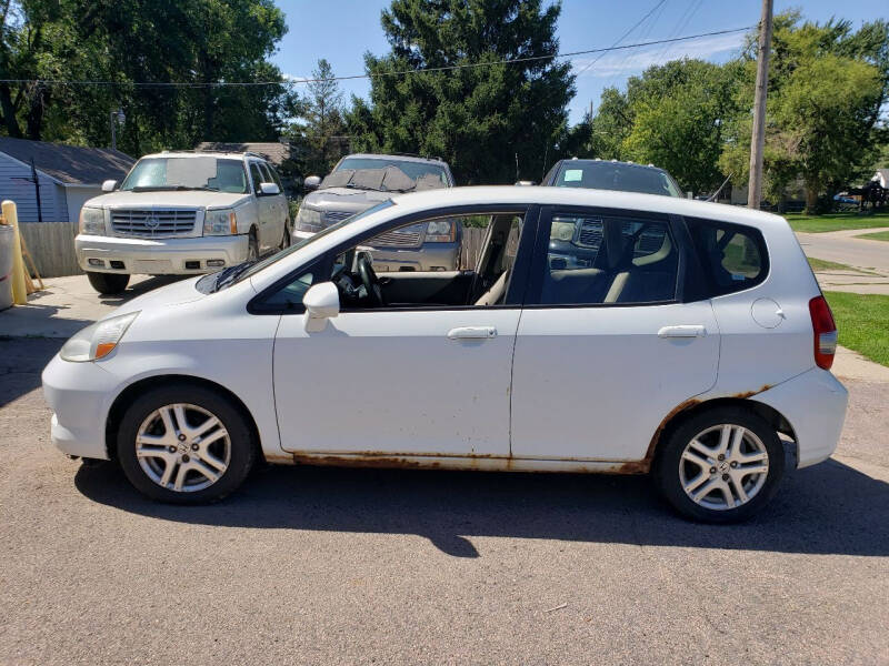 2007 Honda Fit for sale at RIVERSIDE AUTO SALES in Sioux City IA