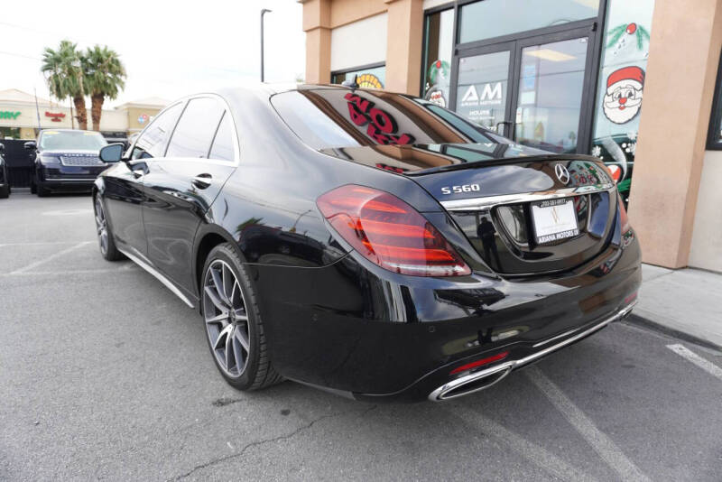2018 Mercedes-Benz S-Class S 560