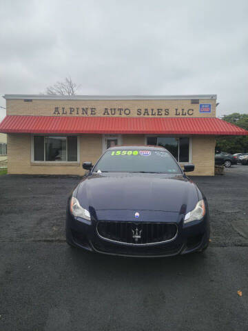 2014 Maserati Quattroporte for sale at Alpine Auto Sales in Carlisle PA
