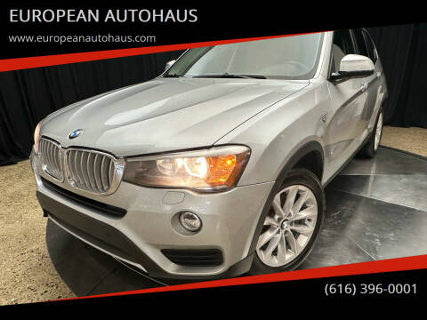 2015 BMW X3 for sale at EUROPEAN AUTOHAUS in Holland MI