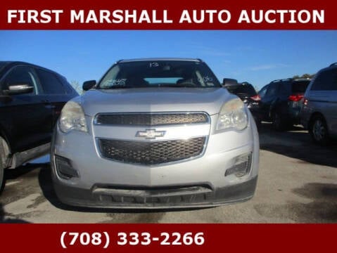 2013 Chevrolet Equinox for sale at First Marshall Auto Auction in Harvey IL