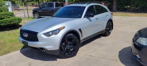 2017 Infiniti QX70 for sale at Green Source Auto Group LLC in Houston TX
